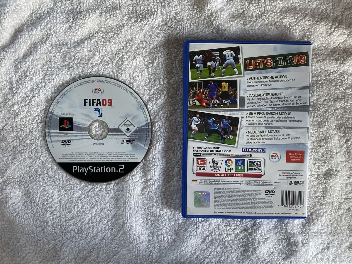 Sony Spiele: FIFA 09 PS2 – Gebraucht aus Reichenbach i. K. von Daniel840 1