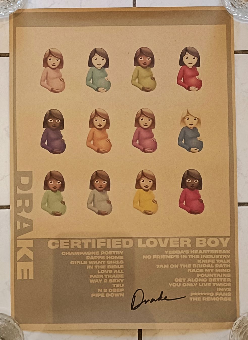 Foto & Immagini: Drake - Certified Lover Boy Poster A3 – Nuovo (secondo la descrizione) da Luzern venduto da cryptonic79