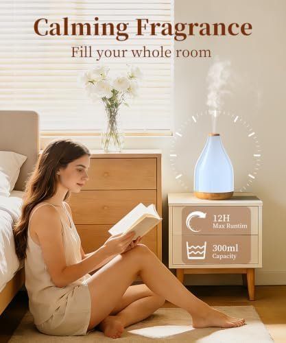 Umidificatori d'aria: ätherische Öle Large Aroma Diffuser 300ml Luftbefeuchter – Nuovo e nell'imballaggio originale da Hundwil venduto da Pakethase 3