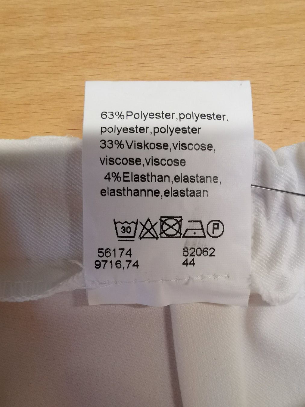 Pantaloni: Damenhose weiss Adelina – Usato da Seuzach venduto da NaehdesignMirjam 4