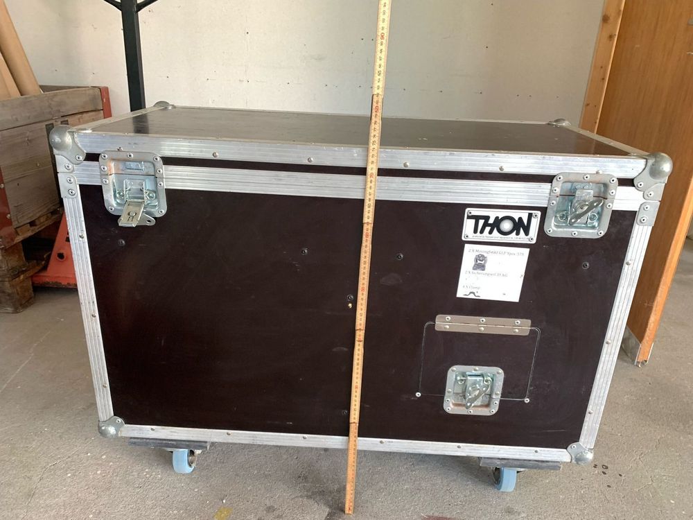 Flightcase 2in1 Moving Head Bühnenlicht Transportcase Mit Rädern 316027634174