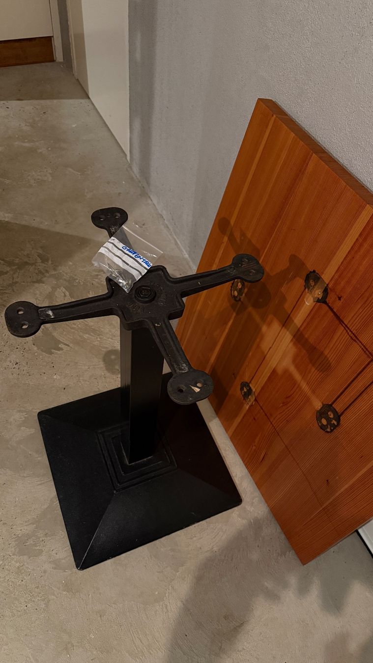 Tische: Beizen-, Bistro-, Garten-,  Balkon-Tisch 80 x 80 cm – Gebraucht aus Biel-Benken (bei Basel !!!!) von greppy 2