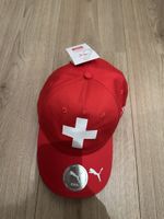 Puma Cap mit Schweizer Kreuz und UBS Logo, Neu! Gr. OSFA