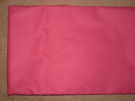 Baumwollstoff pink uni Reststück!