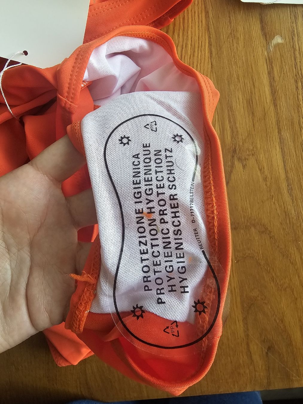 Costumi da bagno & Bikini: Bikini Orange Grösse M neu mit Etikett – Nuovo e nell'imballaggio originale da Willisau venduto da ber_jk2k 2