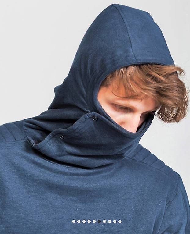 Pulls & Sweat-shirts: Men's Reversible Wrap.Up Hoodie Navy – D'occasion à Oberwil BL par magaz-1 3