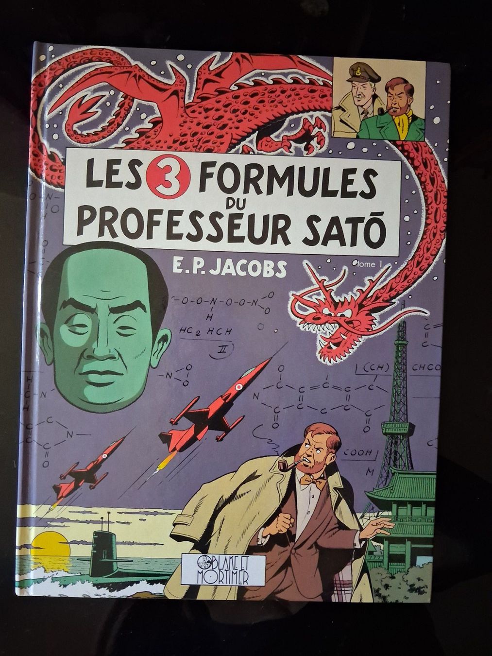 Fumetti: Blake et Mortimer Les 3 Formules du Professeur Sato T1 1990 – Usato da Cartigny venduto da pgc_fk9s