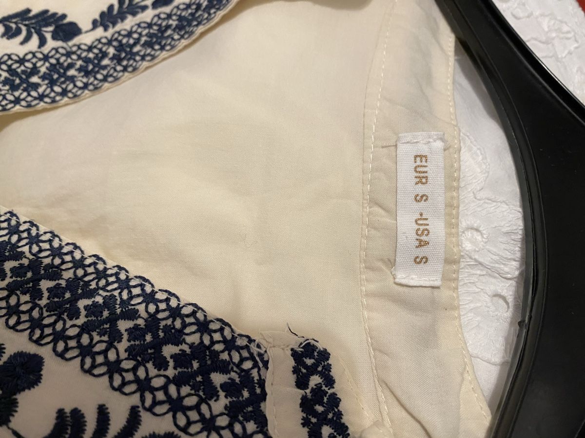 Camicette: Damen Bluse Gr.S 100% Baumwolle – Usato da Pfungen venduto da Sheki56 4