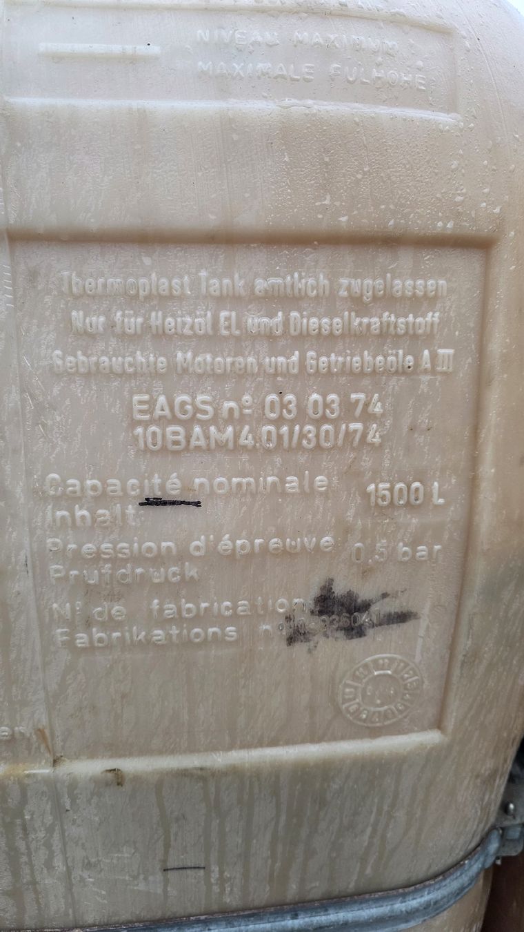 Heizung: Kunststoff Tank – Gebraucht aus Wettingen von do89 1
