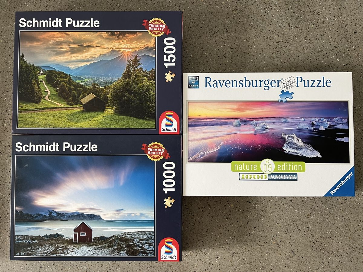 Puzzles: Puzzle Sammlung (1000 pieces) – Gebraucht aus Zürich von ShotaroKaneda