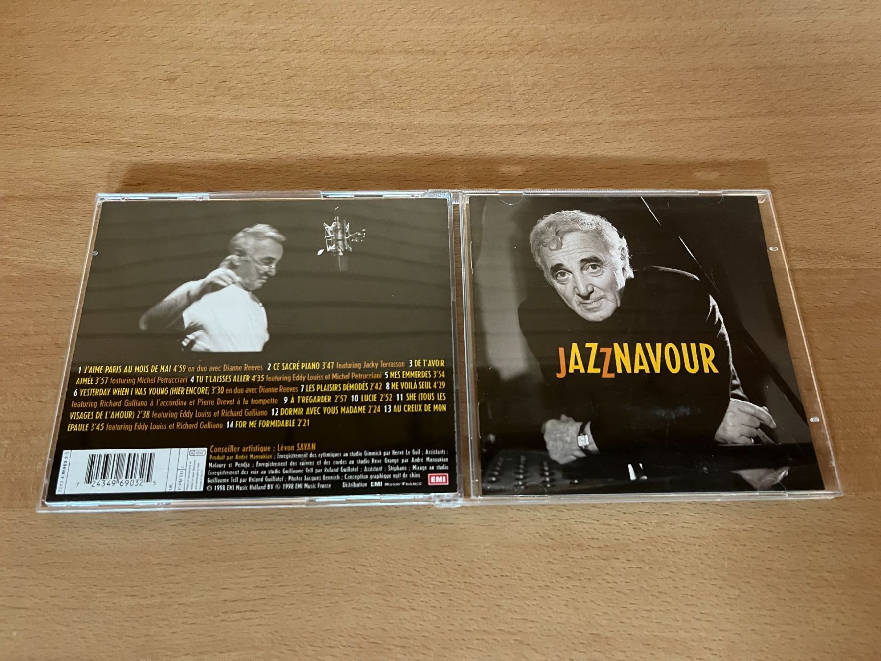 CD: Charles Aznavour - Jazznavour – Usato da Bätterkinden venduto da emmentaler2008