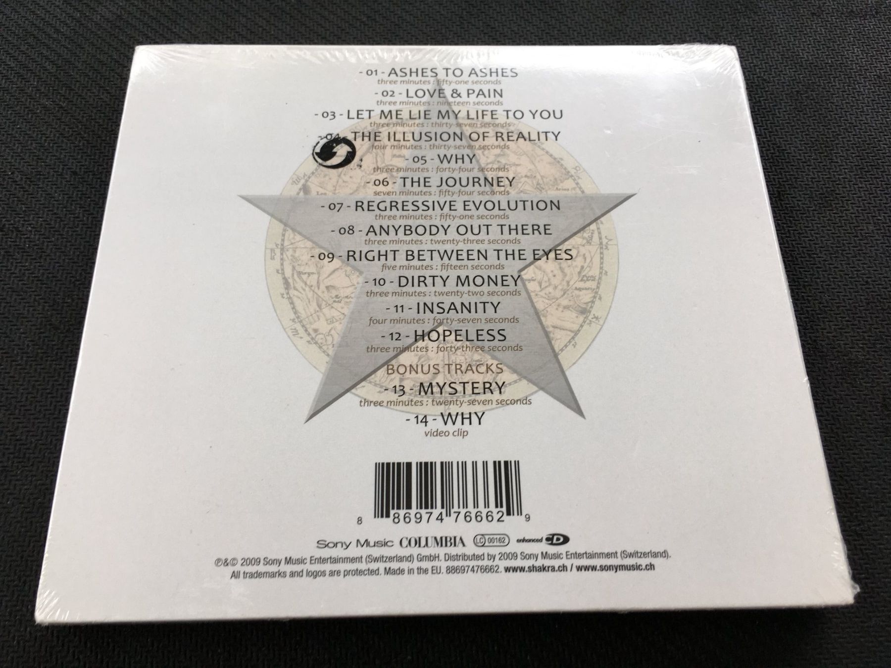 CD: Shakra - Everest -CD- Neu/Sealed – Nuovo e nell'imballaggio originale da St.Gallen venduto da MedienJoe 1