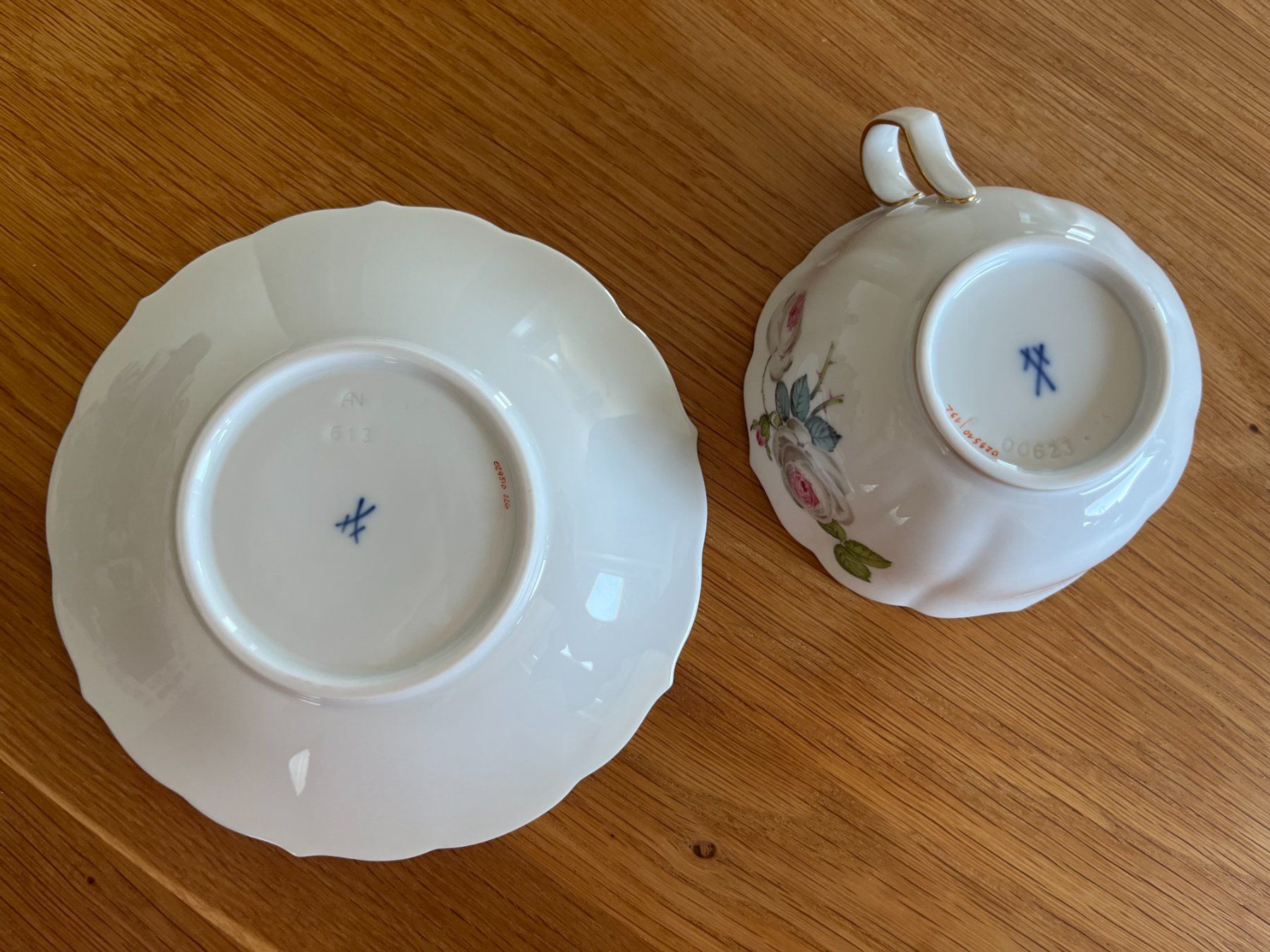 Tazze: Meissen Tasse mit Unterteller – Nuovo (secondo la descrizione) da Schwerzenbach venduto da b00nb00n 2