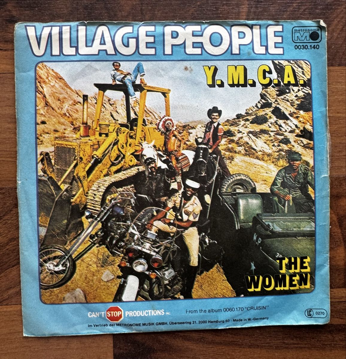 Vinyles: Village People -  Y.M.C.A. - 7" Single - 70s – D'occasion à Rorbas par BlackstarRecords