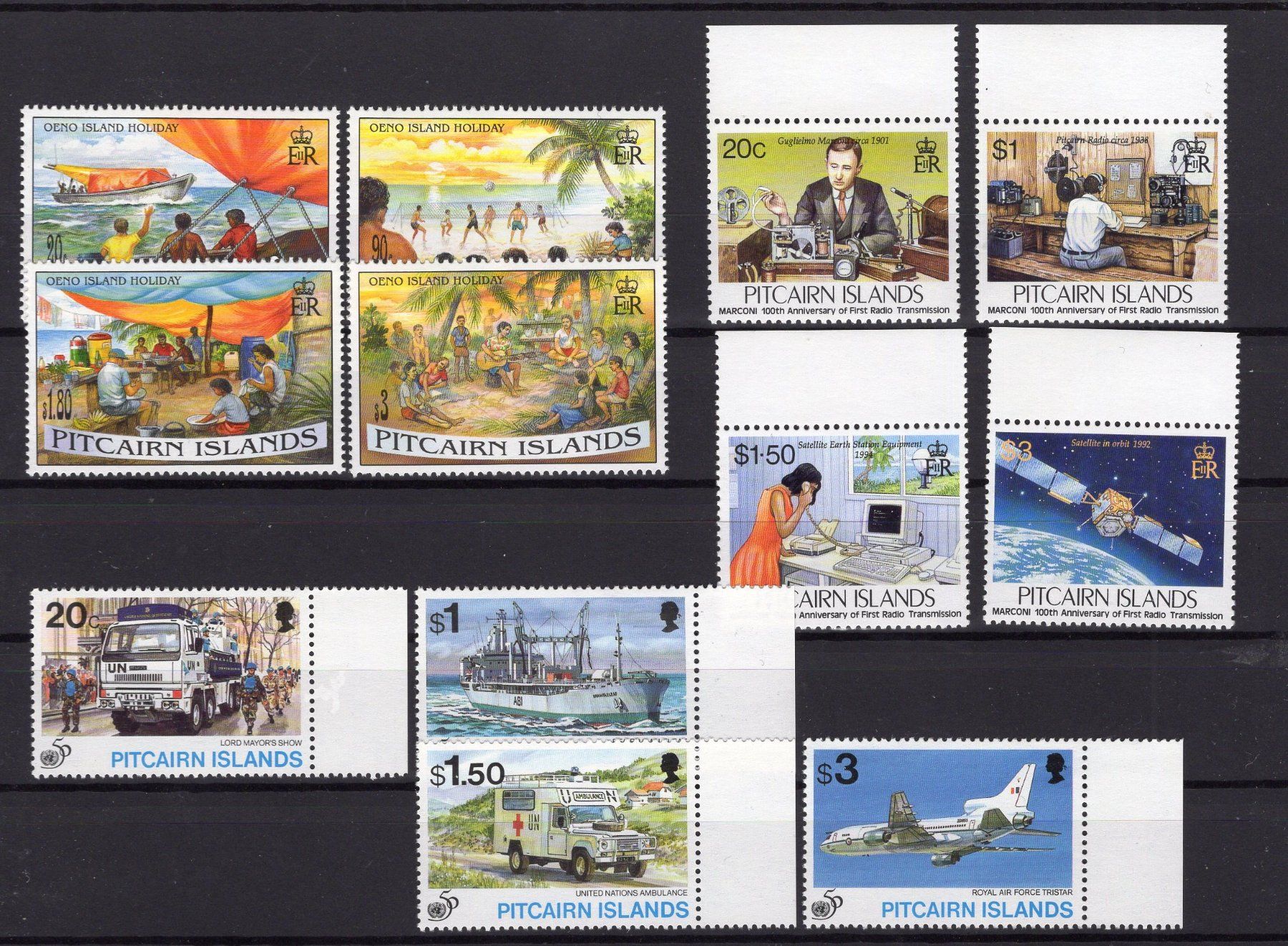 Tutti i francobolli: R6111  /  PITCAIRN 1995 neufs XX – Nuovo (secondo la descrizione) da Ste-Croix venduto da MONT-TAGNAC