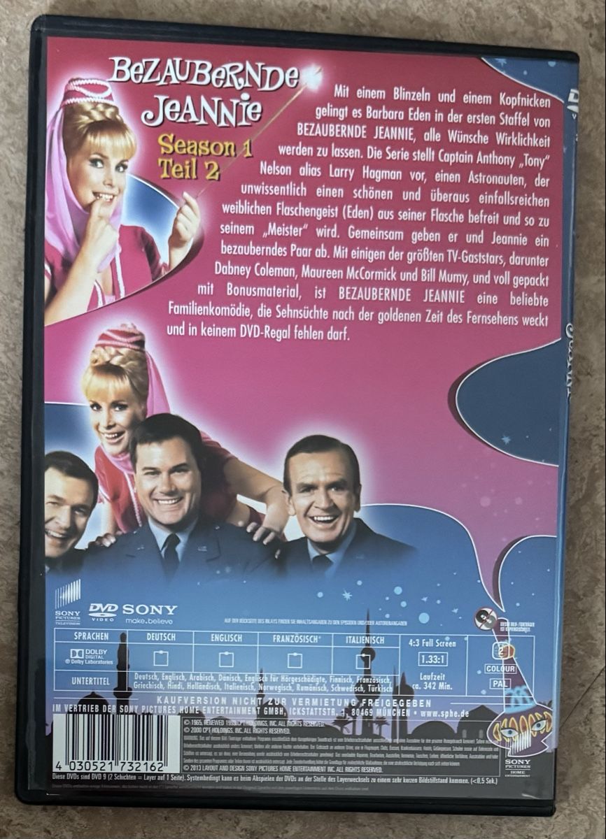 Tous les DVDs: BEZAUBERNDE JEANNIE  – Neuf (Voir description) à Dietikon par AndreaSch01 1