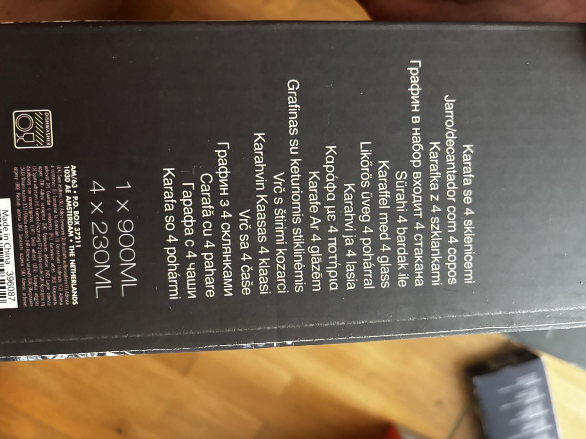 Bicchieri: Whiskey Set – Nuovo e nell'imballaggio originale da Zürich venduto da infoDSSWISS 2