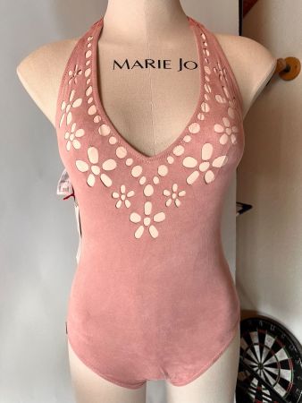 ADMAS, Badekleid, Grösse 40, Farbe Altrosa