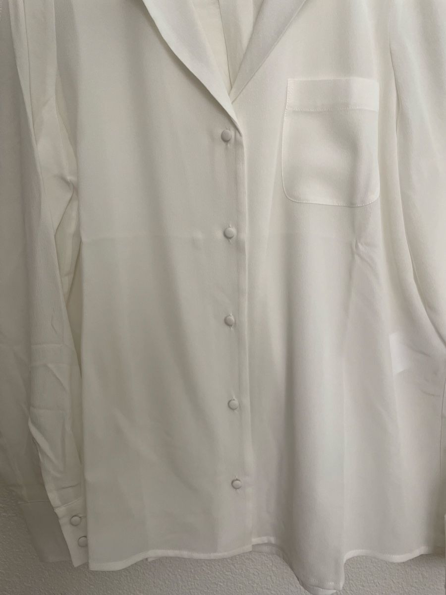 Sezane Blusen: Sezane Damen Bluse Weiss Gr. 36 – Neu und originalverpackt aus Zürich von frtoll 2