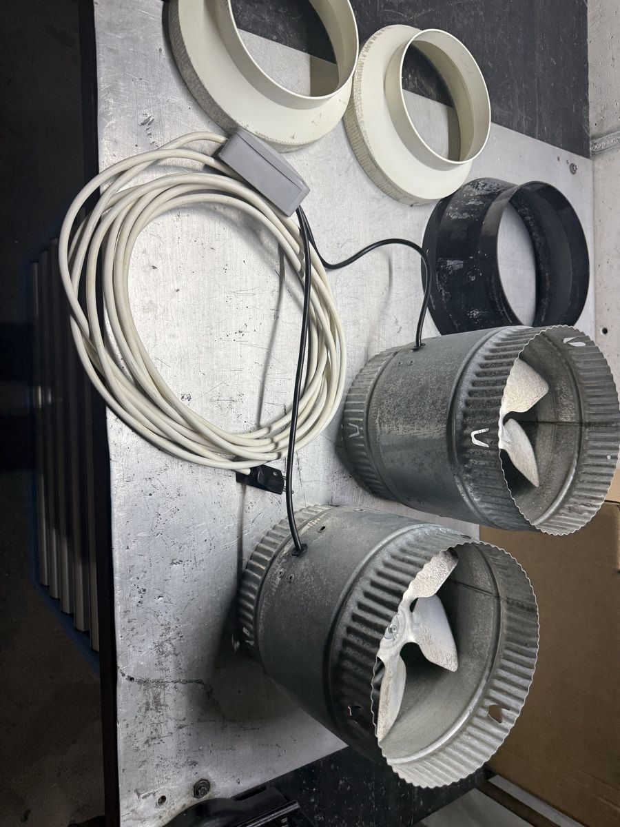 Ventilateurs: Deux ventilateurs industriels  – D'occasion à Choex par Adri27000 1