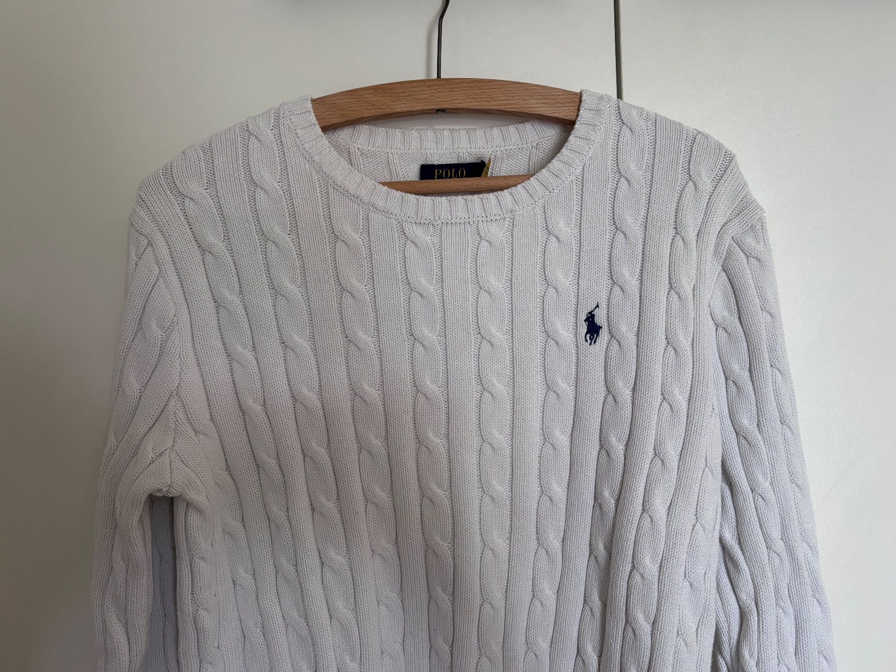 Ralph Lauren Maglioni & Felpe: Ralph Lauren Zopfmuster Pullover weiss – Nuovo (secondo la descrizione) da Winznau venduto da Lauralavera1 1