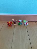 4 Pokemon Fingerpuppen Set kaum gebraucht in gutem Zustand