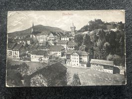 Baden Unterstadt 1909