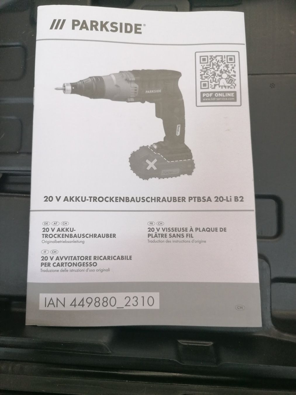 Parkside Trapani: Parkside Trockenbauschrauber – Nuovo (secondo la descrizione) da Volketswil venduto da sidecare47 2