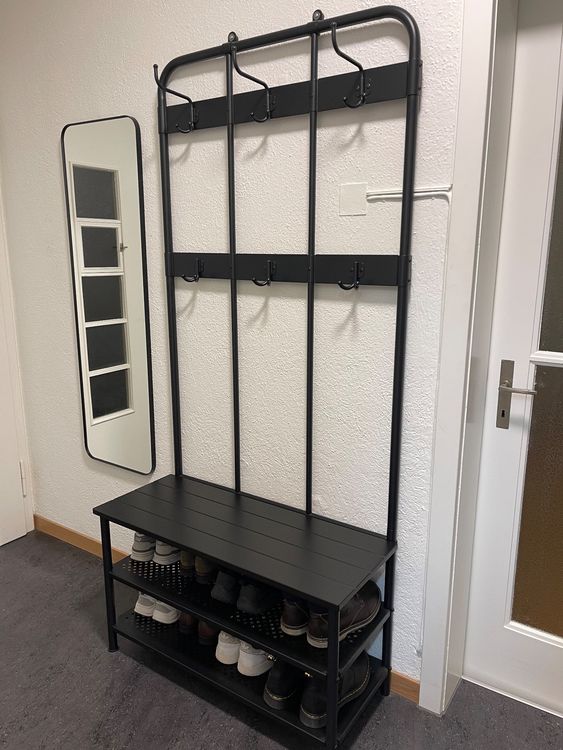 Garderobenständer mit Bank/ Coat stand with bench | Kaufen auf Ricardo