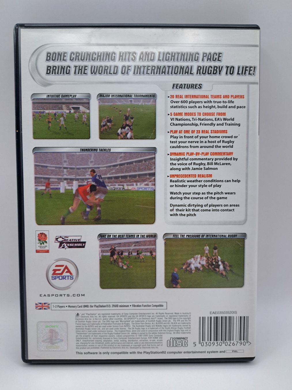 Giochi: Rugby (Playstation 2/PS2) – Usato da Balgach venduto da Wasnwasn 1
