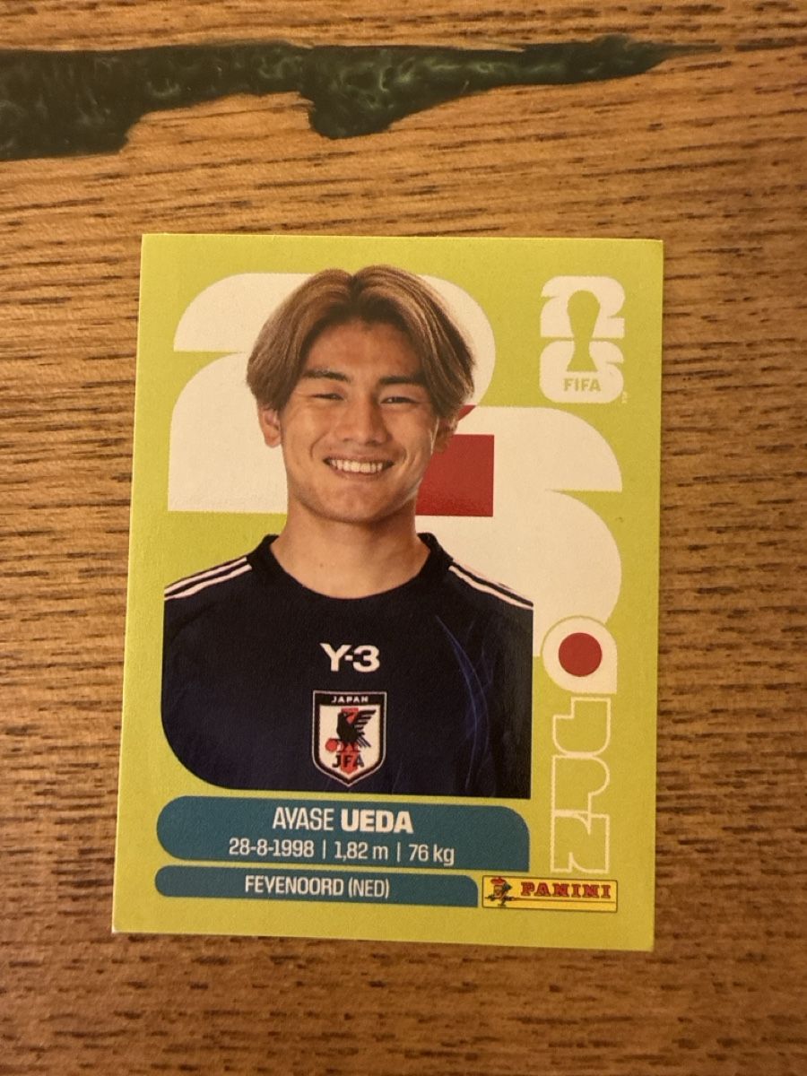 Panini Carte collezionabili: Fussballsticker Avase Ueda Japan Jpn20 – Usato da Frenkendorf venduto da emi_jg7b