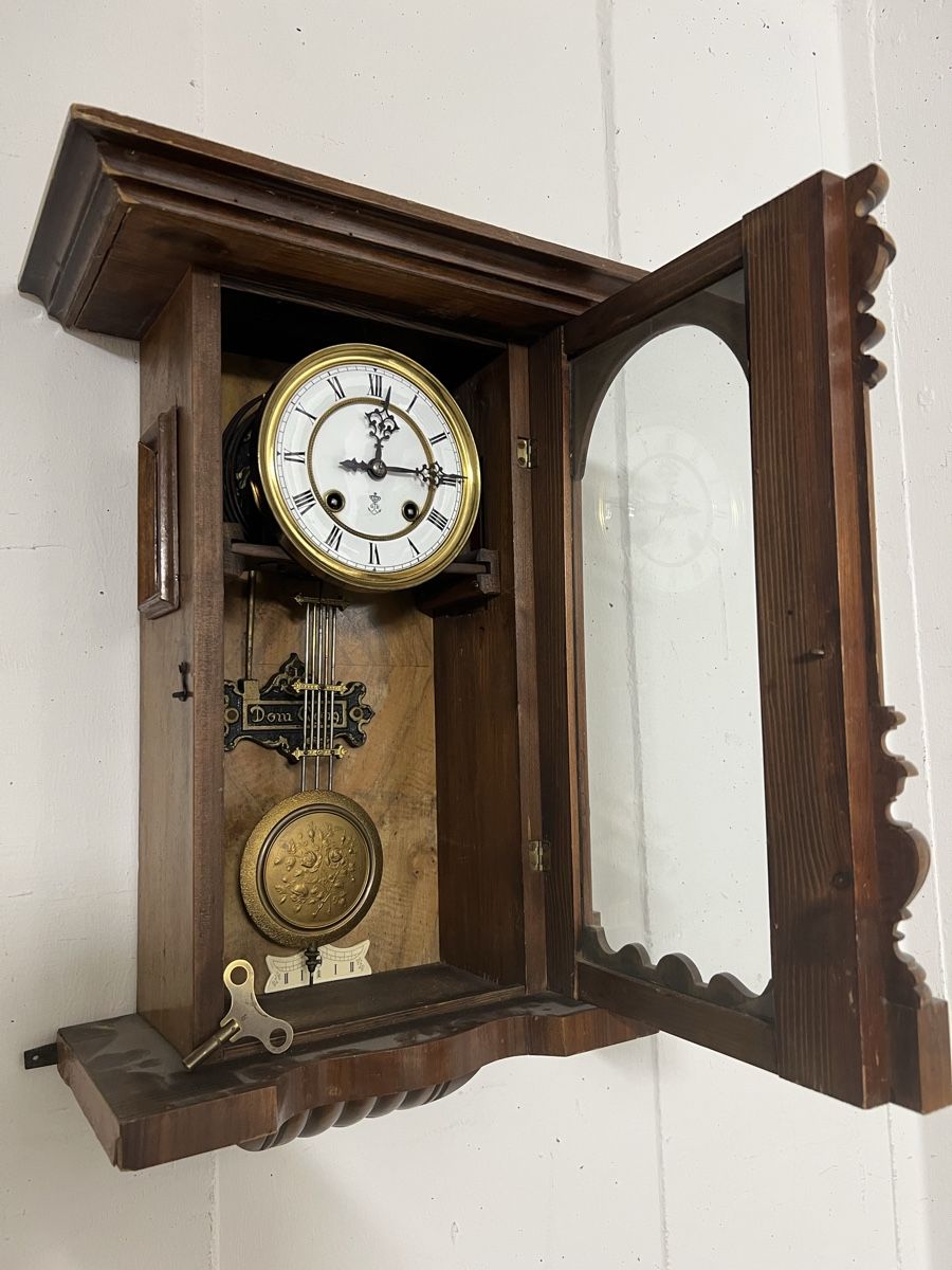 Uhren: Wanduhr Dom Clock Gustav Becker – Gebraucht aus Zuerich von Violinen 3
