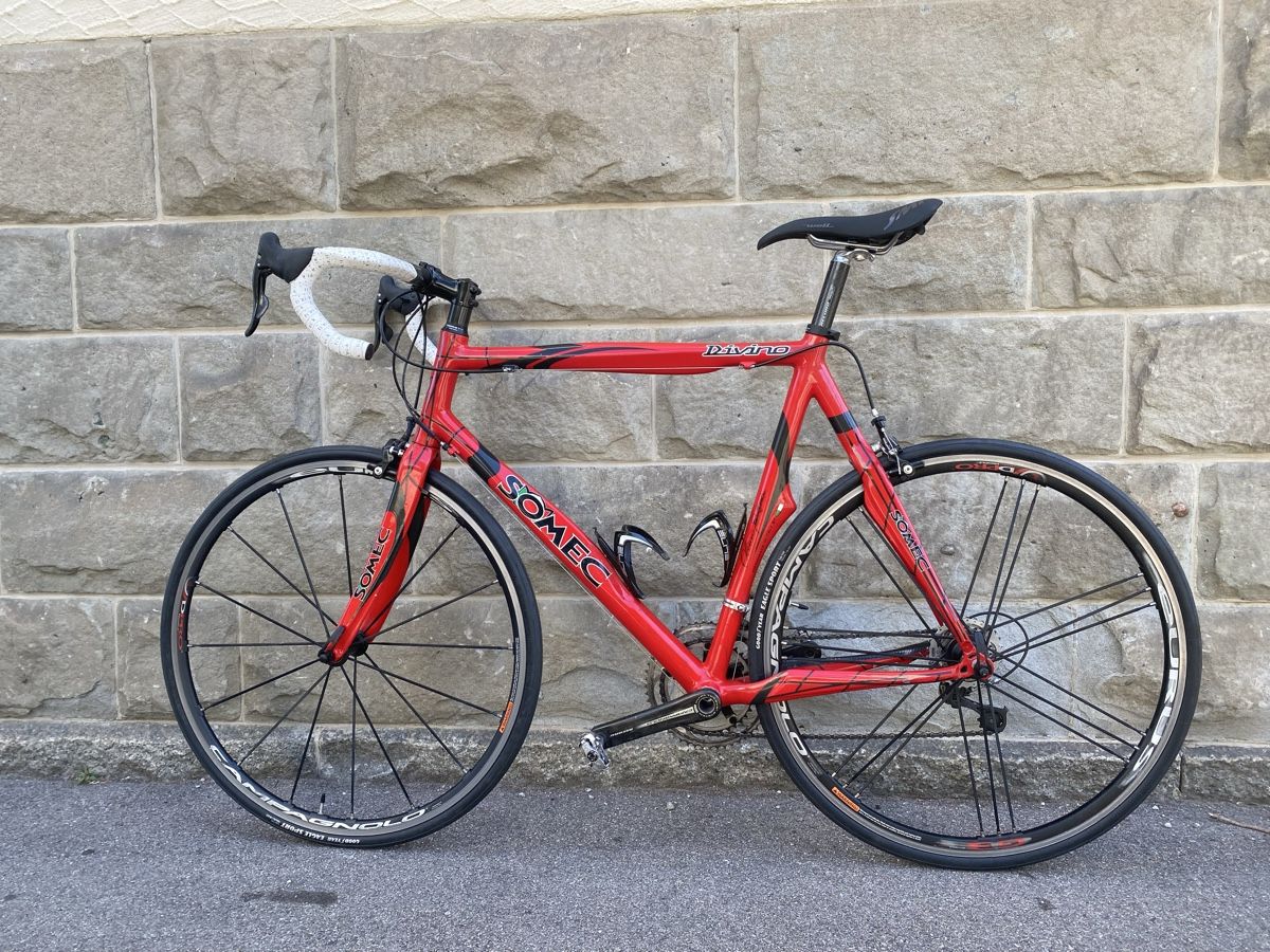 Biciclette: Vintage Somec Rennrad aus Carbon – Nuovo (secondo la descrizione) da Zürich venduto da momoT.