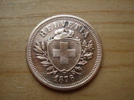 (N1) 1 Rappen  1876  UNZ-