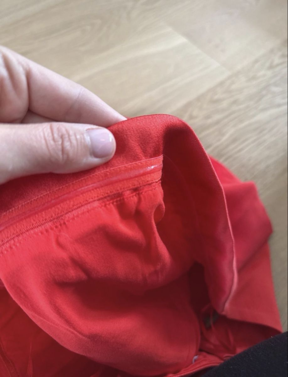 Sezane Kleider: Robe bustier rouge Sezane taille M – Neu (gemäss Beschreibung) aus Yverdon-les-Bains von emi_ry6z 6