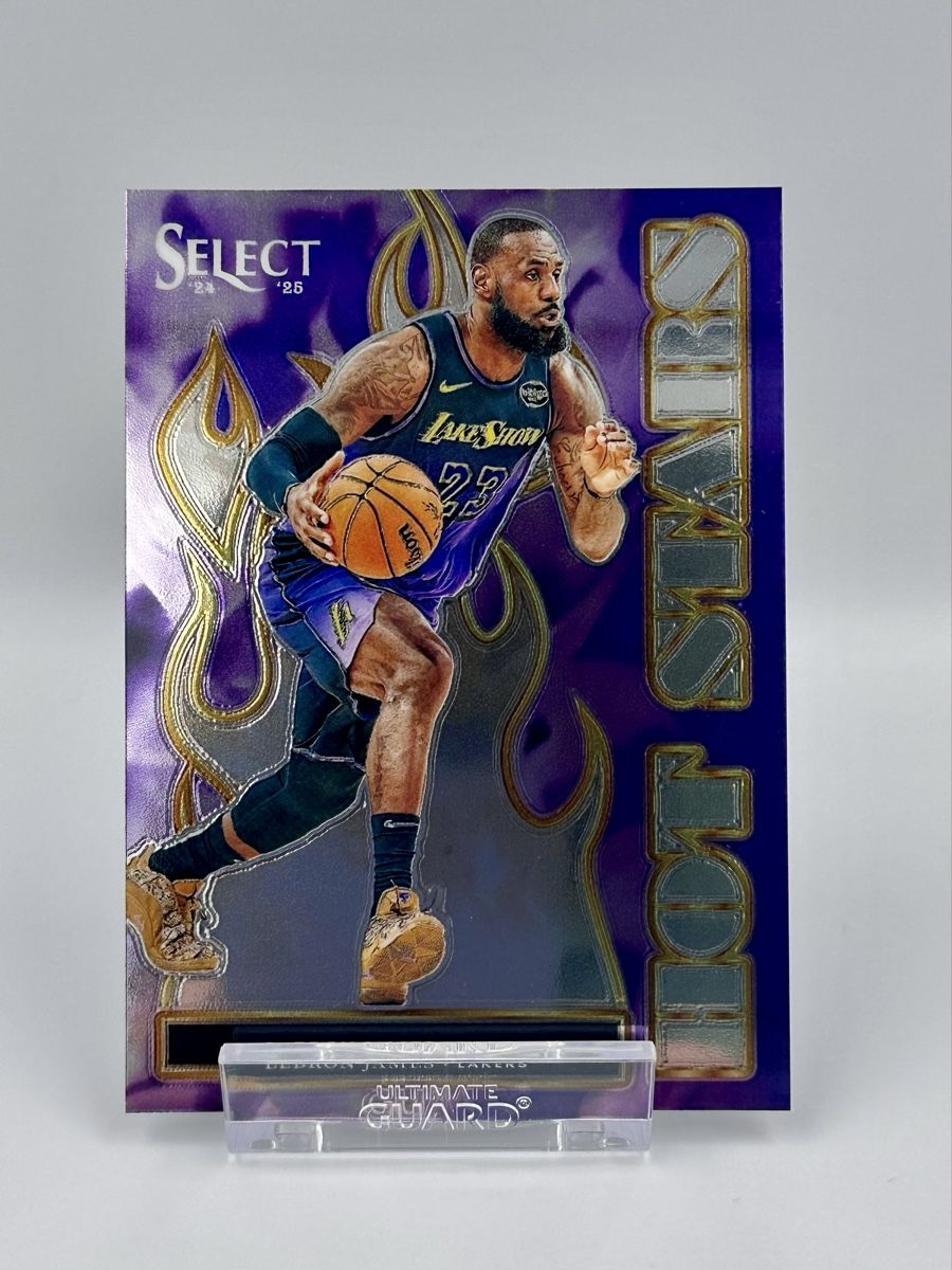 Panini Carte collezionabili: LEBRON JAMES Hot Stars 2024-25 Panini Select #8 – Nuovo (secondo la descrizione) da Lyss venduto da Swissmantis