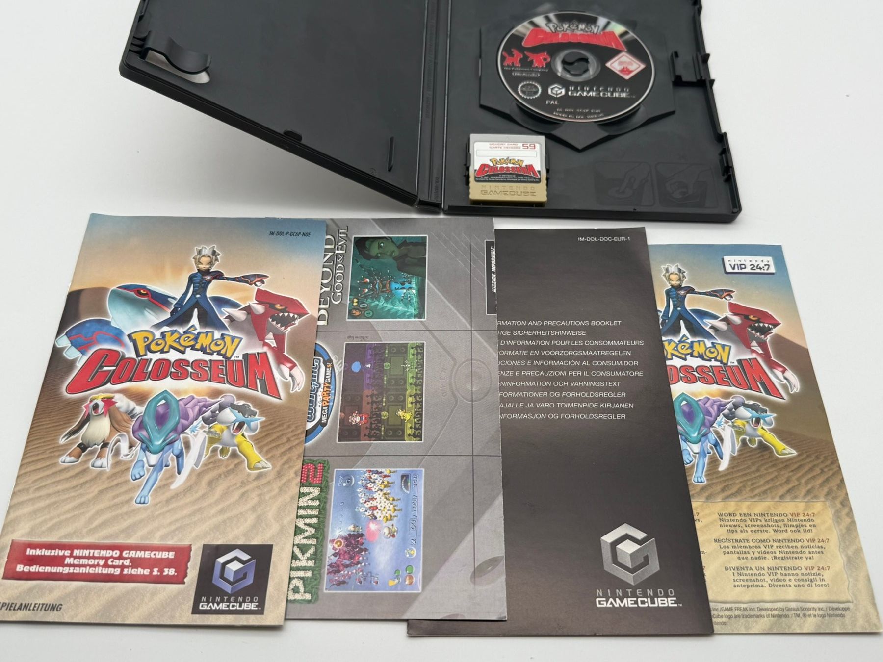 Pokemon Colosseum *Memory Card* Gamecube OVP Nintendo (Gebraucht) in St.  Gallen für CHF 150 – mit Lieferung auf Ricardo kaufen