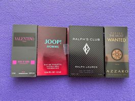 4 Parfumproben für Männer