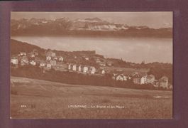 LAUSANNE - Le Signal et les Alpes - 1916