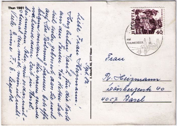 Cartes postales: Thun – D'occasion à Binningen par Mountainrider 1