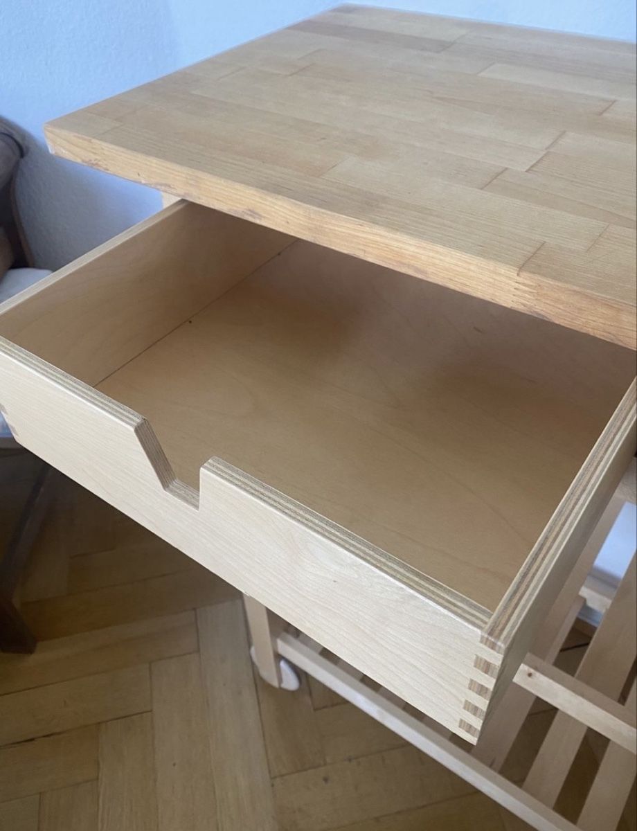 Ikea Cucine complete: Ikea Servierwagen buchenholz – Usato da Therwil venduto da Schwedenlove 1