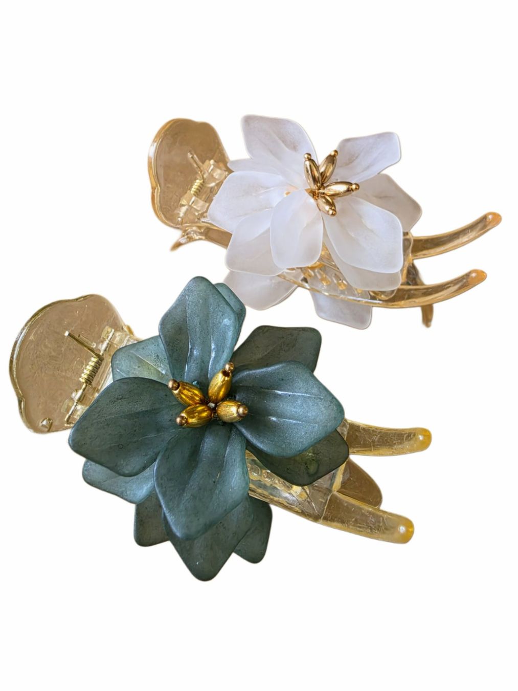 Accessori per capelli: FLORAL HAIR CLAW CLIPS – Nuovo (secondo la descrizione) da Einsiedeln venduto da Lirpae 1