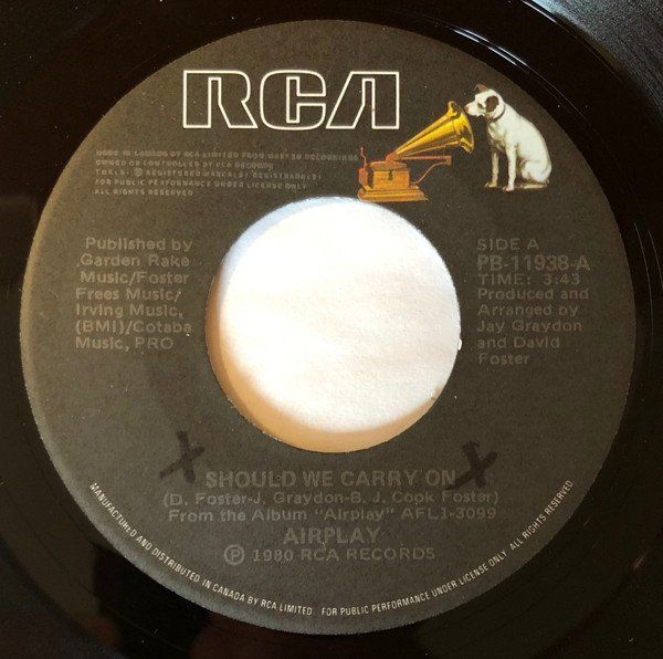 Dischi in vinile: Airplay: Should We Carry On 7" – Usato da Steinhausen venduto da Vilivinili