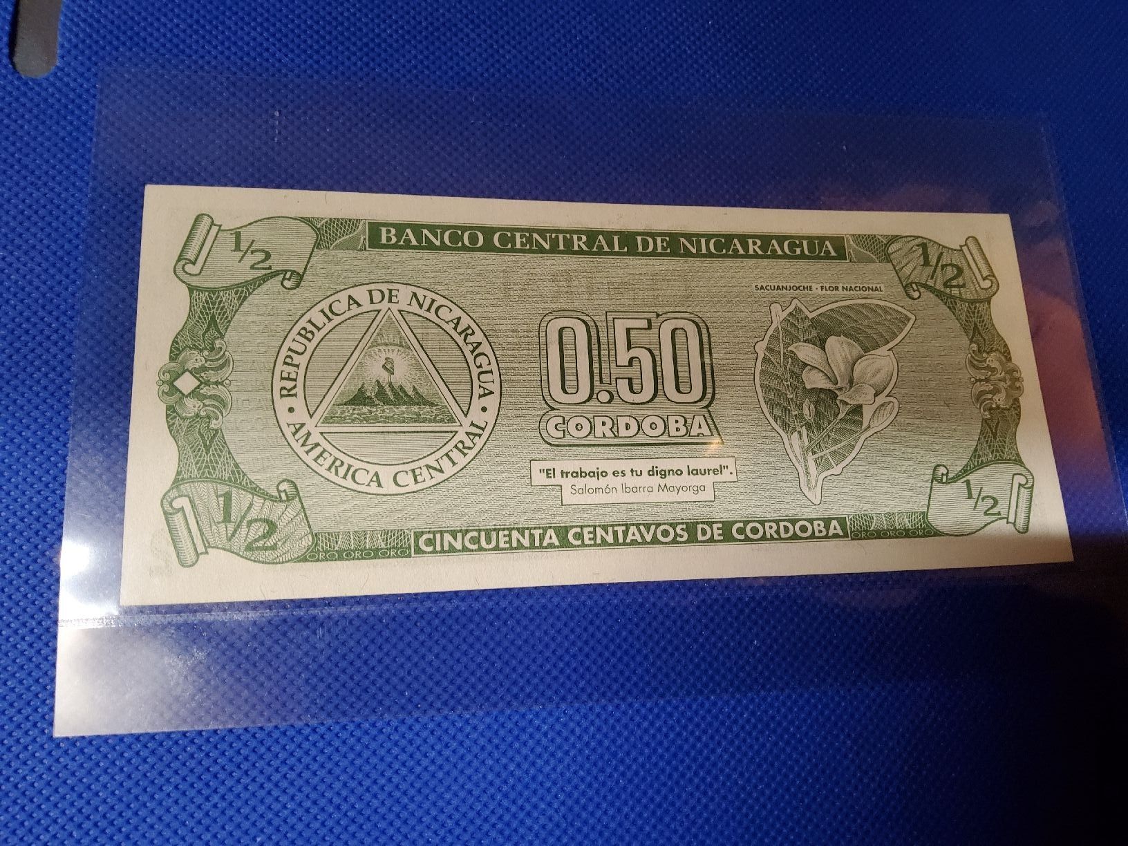 Banconote: Banknote Nicarágua 1991 NEU – Nuovo e nell'imballaggio originale da Herisau venduto da Nluanalucas 1