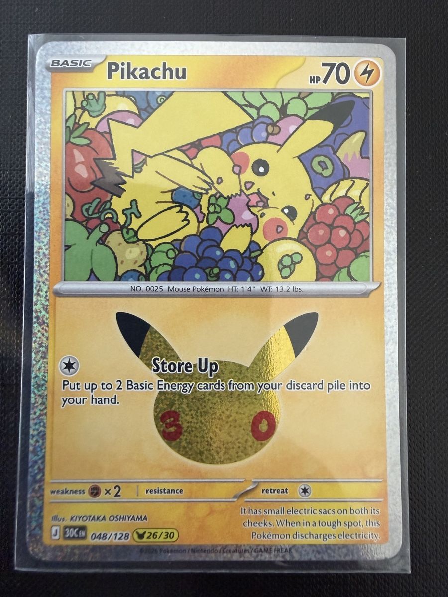 Pokémon Carte collezionabili: Pikachu #048 30C EN – Nuovo (secondo la descrizione) da Savigny venduto da Matgab94