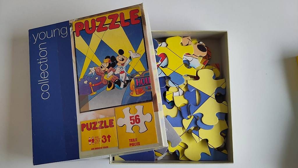 Puzzle: Puzzle Mini und Mickymaus – Usato da Gerzensee venduto da Martin_99 1