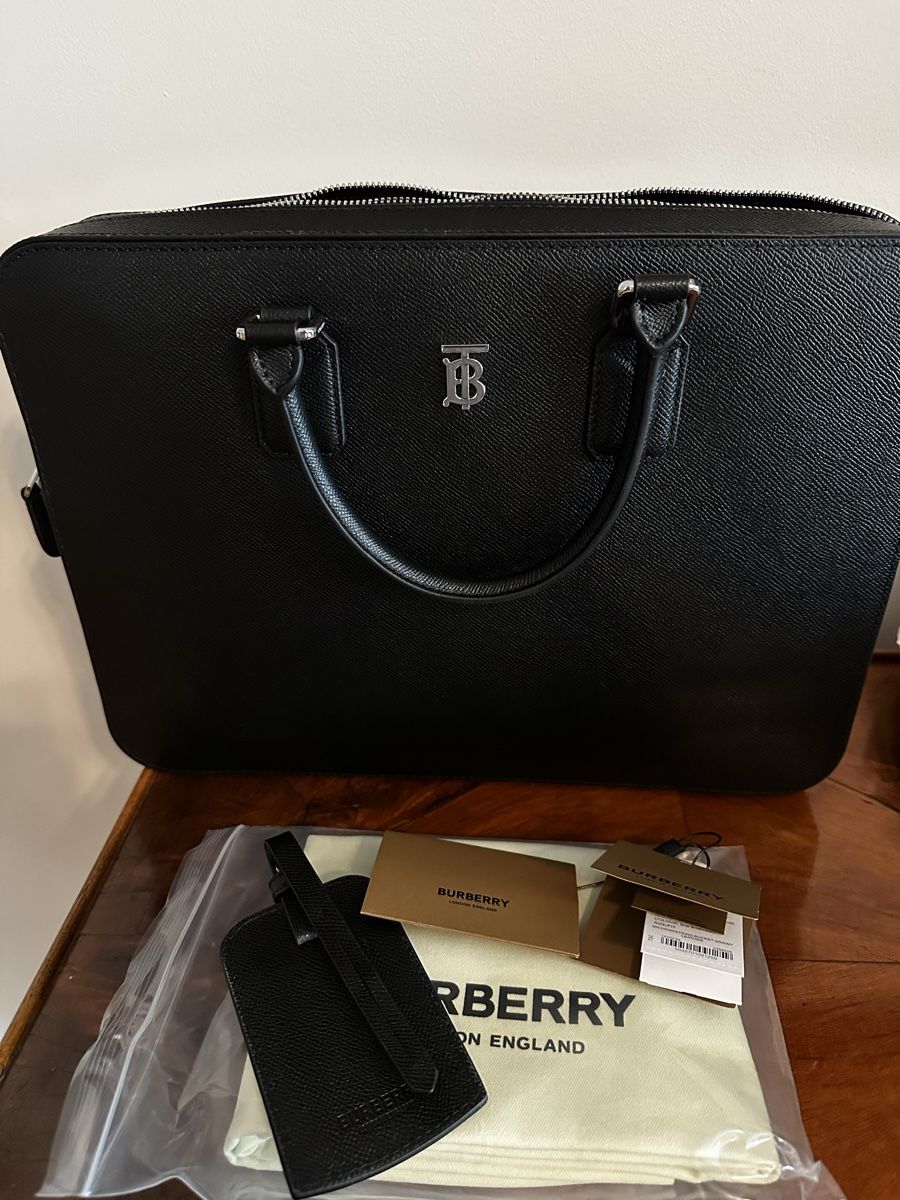 Burberry Valigie & Borse: Porte-documents Slim Ainsworth – Nuovo (secondo la descrizione) da Genève venduto da rom_56hd 5
