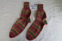 Handgestr.Sportwollsocken   8 Fach   Gr.40   (816-)