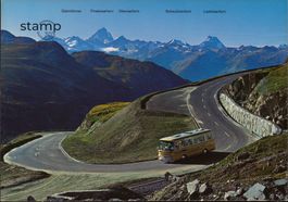 AK Nufenenpass-Strasse Galmihörner Finsteraarhorn