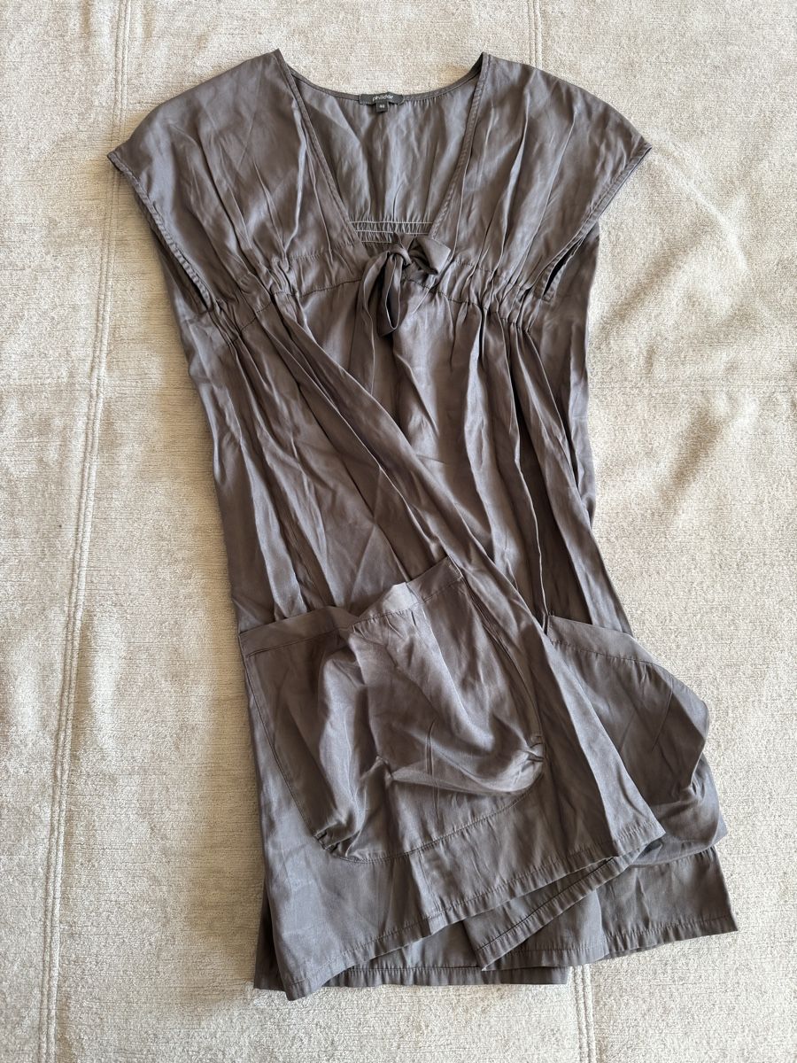Vestiti: Robe grise Phildar, taille 40, élégante – Usato da Lausanne venduto da Stephaniesdressing 6